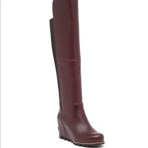 Sorel wedge Fiona knee boots